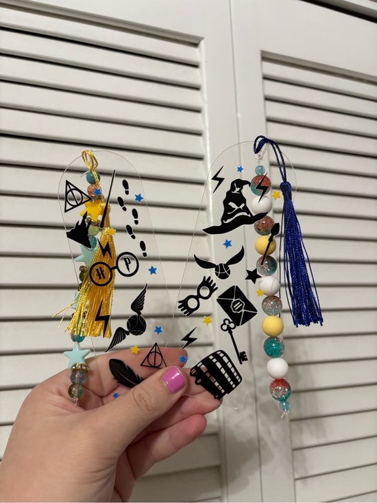 Hand Crafted Other - Magical wizards fandom vibes handcrafted bookmarks by me